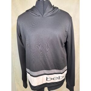 bebe sport hooded sweatshirt Black Size M